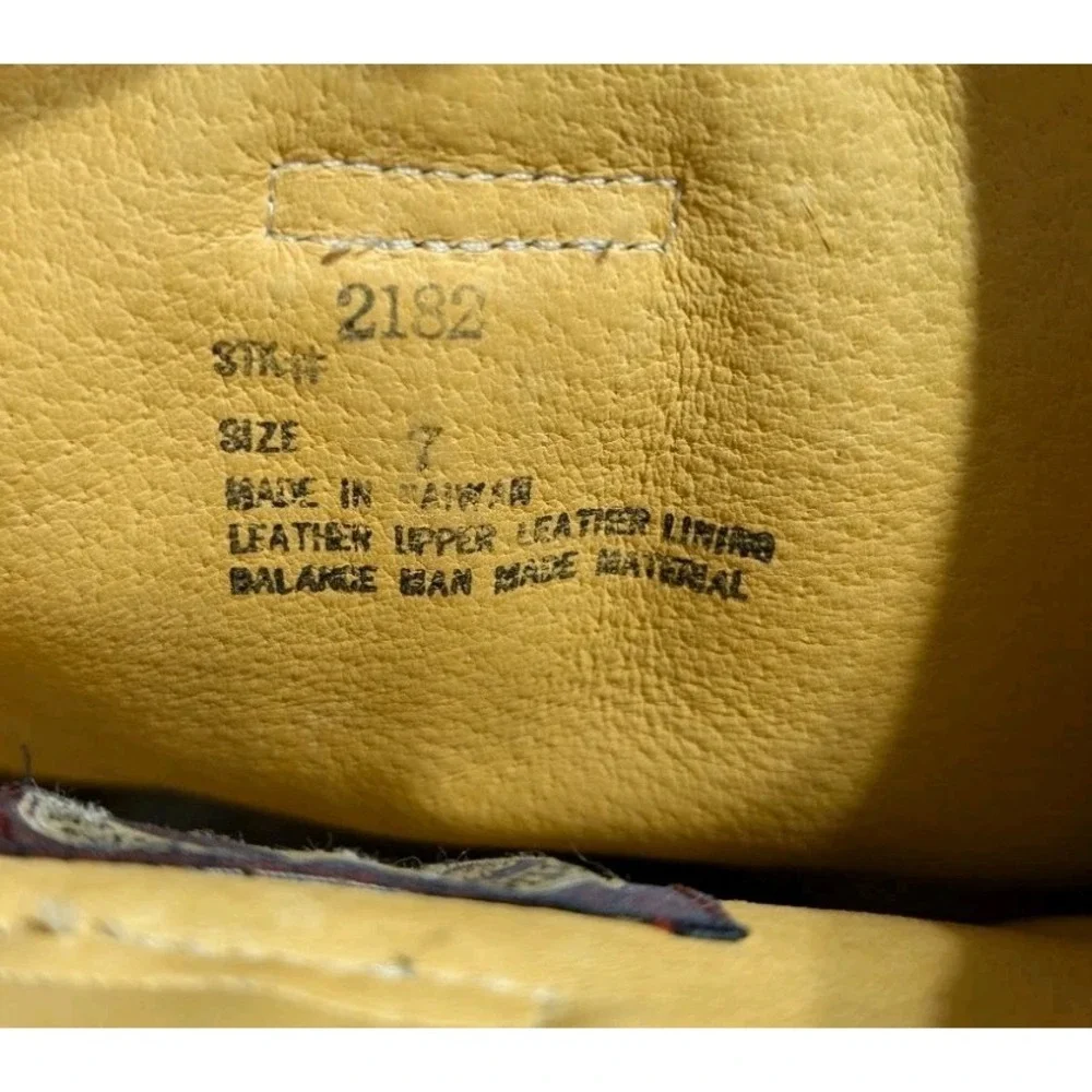 Northwestern Trading Co 2182 Insulated Waterproof Leather Work Boots Tan‎ Sz 7